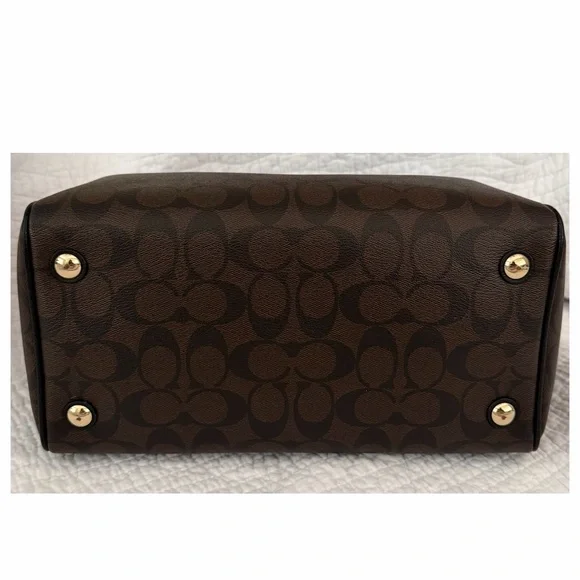 Coach Bennett Satchel Bag in Signature - Picture 14 of 16